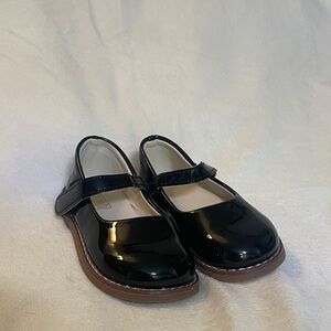 Black Patent Leather Kids Shoes